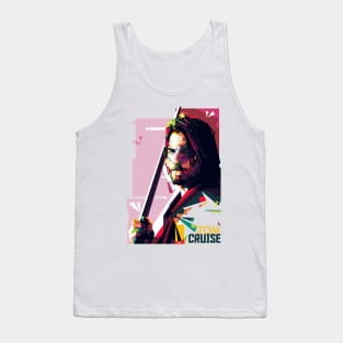 Tom Cruise Pop Art Tank Top